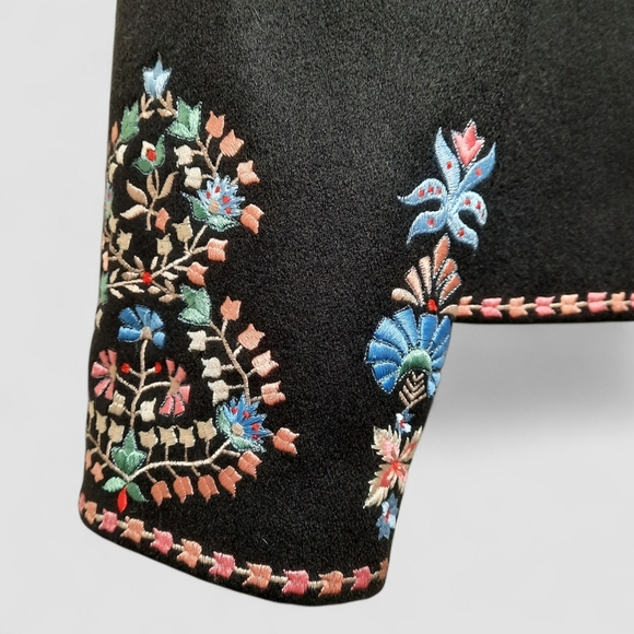 VILSHENKO MOSCOW Cashmere Wool Silk Embroidered Jacket Blazer Russian Luxury 8 - Picture 4 of 16